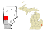 Macomb County Michigan Incorporated and Unincorporated areas Shelby Highlighted